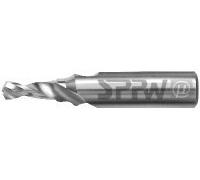 SPPW Broca centradora de escalones HSS-E05, forma DR M5-4,2 x 5,3 x 10