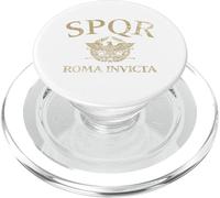 SPQR Águila Romana arqueada Roma Invicta Envejecido PopSockets PopGrip para MagSafe