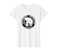SPQR Casco de Centurion Romano Camiseta gráfica económica, Mujer, Blanco, XL