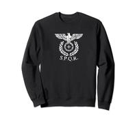 SPQR Eagle Emblema Estándar del Imperio Romano Sudadera