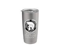 SPQR Fortis Fortuna Adiuvat Casco de centurion romano Vaso térmico de acero inoxidable de doble pared