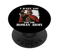 SPQR Guerrero Legionario Roma Centurión - Caesars PopSockets PopGrip Adhesivo