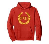 SPQR Imperio Romano Símbolo de la Antigua Roma Sudadera con Capucha