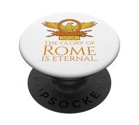 SPQR - La Gloria de Roma es eterna - Águila Romana PopSockets PopGrip Adhesivo