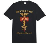 SPQR Legión Romana Imperio Romano Legionario Disciplina Comfort Colors Adult Heavyweight T-Shirt