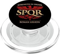 SPQR Legión Romana Imperio Romano Legionario Disciplina PopSockets PopGrip para MagSafe