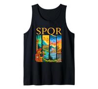 SPQR Panorama - Roma en escenas Camiseta sin Mangas