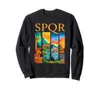 SPQR Panorama - Roma en escenas Sudadera