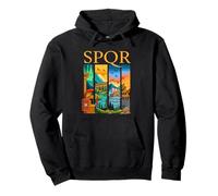 SPQR Panorama - Roma en escenas Sudadera con Capucha