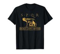 SPQR Roma Caput Mundi Ancient Rome Roman Empire Camiseta