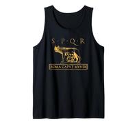 SPQR Roma Caput Mundi Ancient Rome Roman Empire Camiseta sin Mangas
