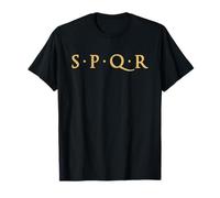 SPQR SENATUS POPULUS QUE ROMANUS REPÚBLICA ROMANA ROMA Camiseta