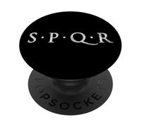 SPQR SENATUS POPULUS Que ROMANUS REPÚBLICA Romana Roma PopSockets PopGrip Adhesivo
