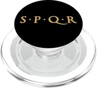 SPQR SENATUS POPULUS Que ROMANUS REPÚBLICA Romana Roma PopSockets PopGrip para MagSafe