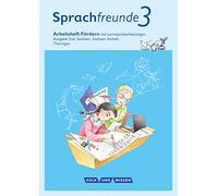 Sprachfreunde 3. Schuljahr. Arbeitsheft Fördern. Ausgabe Süd