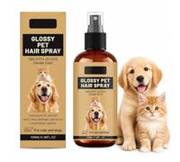 Spray Acondicionador para Perros Pelo, Spray Desenredante para Perros, Spraypara el Pelo de Mascotas, Sprays Desenredante y Secado para Todo Tipo de Pelos y Razas, Hidratación y Brillo, 100ml