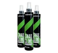 Spray Acondicionador sin Aclarado con Baba de Caracol 250 ml - Reestructura y Protege el Cabello Teñido - Brillo, Volumen y Desenredo Fácil (3 Unidades)