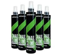 Spray Acondicionador sin Aclarado con Baba de Caracol 250 ml - Reestructura y Protege el Cabello Teñido - Brillo, Volumen y Desenredo Fácil (5 Unidades)