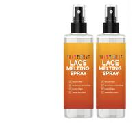 Spray adhesivo para pelucas lace, fijación fuerte, efecto melting (2Pcs) | Spray ligero que ayuda a fijar los bordes de la lace con acabado mate y una línea del cabello cuidada en pelucas lace