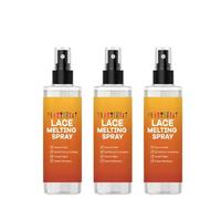 Spray adhesivo para pelucas lace, fijación fuerte, efecto melting (3Pcs) | Spray ligero que ayuda a fijar los bordes de la lace con acabado mate y una línea del cabello cuidada en pelucas lace