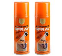 Spray Adhesivo Pegamento en Spray Multiusos Permanente al Secarse Resistente a la Humedad - 2 x 200ml