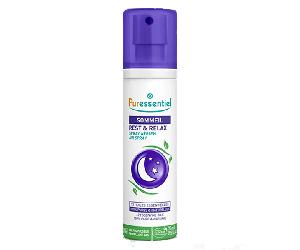 Spray ambiental Puressentiel para dormir y relajarse con 12 aceites esenciales, 75 ml.