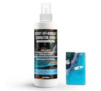 Spray Anti-Burbujas para Resina Epoxi, Spray Corrector de Resina Epoxi Antiburbujas, Accesorios para Arte en Resina y Mesas Río - Elimina las Burbujas Aire Superficies Forma Fácil y Eficaz, 200ml