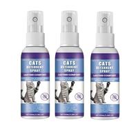 Spray Antiarañazos Para Gatos Y Gatitos,Ideal Para Uso Interior Y Exterior,Protege Sofás Y Todo Tipo De Muebles.100ml*3pc