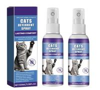 Spray Antiarañazos Para Gatos Y Gatitos,Ideal Para Uso Interior Y Exterior,Protege Sofás Y Todo Tipo De Muebles.100ml*2pc