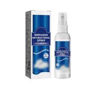 Spray Antibacterial y Desodorizante para Zapatos y Calcetines - Extracto de Árbol de Té y Menta, previene rápidamente el crecimiento de hongos, ideal para zapatos, calcetines y armarios de calzado.