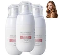 Spray Anticaída, Spray Nutritivo de Arroz, Promueve el Crecimiento del Cabello, Reduce la Caída, Refrescante y No Graso