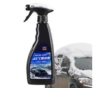 Spray anticongelante, spray removedor de hielo de 500 ml, spray para quitar nieve, spray para derretir hielo para parabrisas, líquido de descongelación para derretir nieve, limpiador de ventanas de