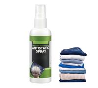 Spray Antiestático,100ML Anti Static Spray,Protector de Textiles,Eficaz Reduce La Static Electricity