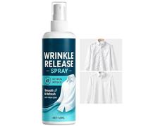 Spray Antiestático para la Ropa 50ml Alisadora de Tejidos | Spray Anti Estático Portátil Para el Hogar, la Lavandería, el Entorno Laboral, Viajes, Viajes de Negocios, Trayectos