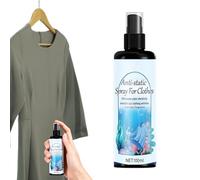 Spray antiestático para ropa - 10 cl instantáneo formato de viaje invierno - Spray eliminador estático para ropa y cabello - para casa, oficina, tela, muebles para el cabello, falda suéter bufanda