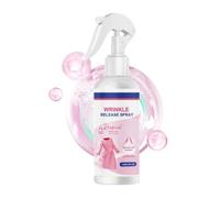Spray Antiestático Para Viaje | 120ml Eliminación de Arrugas en Ropa | Rociador Renovador de Prendas | Para uso en camisa, sábana, mantel, falda, hogar, dormitorio, hotel, apartamento, lavandería, via