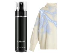 Spray antiestático - Pulverizador para el cabello, suavizante desodorizante de telas. Solución rápida antiadherente con fragancia duradera para ropa, spray antiestático para prendas, sábanas, vestidos