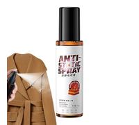 Spray Antiestático - Refrescante Instantáneo Para Telas De 100 Ml, Eliminador De Electricidad Estática | Reduce La Adherencia Estática En La Ropa, Eliminador Antiestático Para Mantener Las Telas Suave