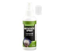 Spray antiestático | Spray estático para el cabello de 100 ml | Refrescante de tela, eliminador de olores, spray de tela de tamaño de viaje, elimina la adherencia estática, vuelos y golpes