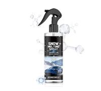 Spray antihielo para derretir la nieve, 16,7 cm, transparente y de larga duración, anticongelante de acción rápida y fácil para vehículos, camiones, SUV, refrigeradores