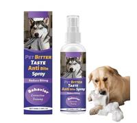 Spray antimasticable para perros, spray amargo de 3.3 onzas para que los perros dejen de masticar, ingredientes naturales, aerosoles antimasticación para mascotas, aerosoles disuasivos para mascotas