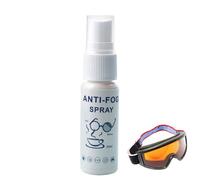 Spray antivaho de 20 ml, spray antivaho para gafas, revestimiento transparente, removedor de arañazos, limpiador de lentes de larga duración para ventanas, espejos y gafas