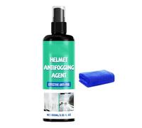 Spray Antivaho - Limpiador De Lentes Seguro Y Sin Rayas De 100 Ml, Limpiador De Protección Antivaho De Larga Duración Garantía De Claridad Para Todo Clima | Spray Preventivo Para Casco, Hockey, Fútbol