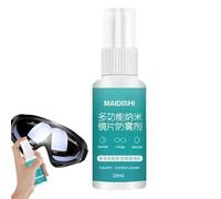 Spray antivaho para gafas, limpieza de lentes antivaho de 20 ml, evita el empañamiento de gafas, gafas de buceo, gafas de sol, lentes, prismáticos y miras y más