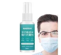 Spray antivaho para lentes, 20 ml, limpieza de lentes antivaho | Spray antivaho para gafas y lentes no antirreflectantes, gafas, gafas de natación, esnórquel, gafas de buceo