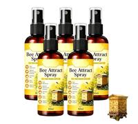 Spray Atrayente De Abejas Natural Al Aire Libre, Atrayente De Colmena De Abejas Natural De 1,69 Oz, Señuelo De Enjambre De Abejas Para Jardines De Flores, Huertas, Granjas (5pcs)