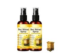 Spray atrayente de Abejas Natural para Exteriores, señuelo de enjambre de Abejas para atrapar Colmenas de AB-ejas, atrayente de Colmenas Multiusos, extracto de Plantas Suave (2pcs)