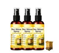 Spray atrayente de Abejas Natural para Exteriores, señuelo de enjambre de Abejas para atrapar Colmenas de AB-ejas, atrayente de Colmenas Multiusos, extracto de Plantas Suave (3pcs)