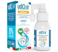 Spray Auricular para Higiene del Oído Diaria UdiClair SoftSpray 50ml con Manzanilla para Adultos y Niños - Limpieza de Oídos y Eliminación de Cerumen - Solución Isotónica Made in Italy