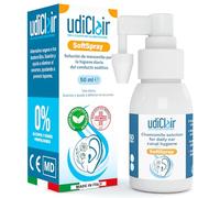 Spray Auricular para Limpieza del Oído UdiClair SoftSpray 50ml Manzanilla para Adultos y Niños - Previene los Tapones de Cera - Higiene Oídos y Eliminación Cerumen - Solución Isotónica Made in Italy